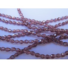Chinese Crystal Teardrop 6mm x 4mm